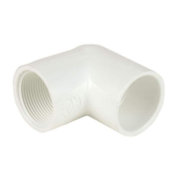 DURA 1 in. Schedule 40 PVC 90-degree slip x FIPT Elbow Fitting