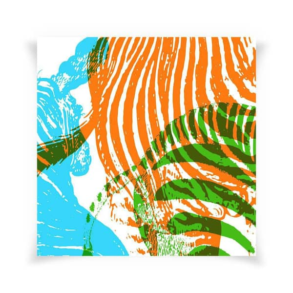 Casual III Giclee Canvas Art, One Size , Orange