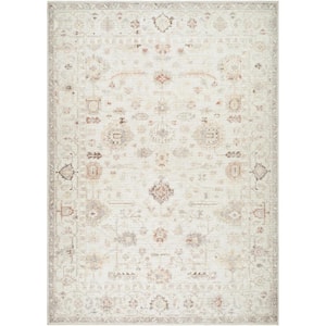 Our PNW Home Spokane Off-White Traditional 4 ft. x 6 ft. Indoor Area Rug