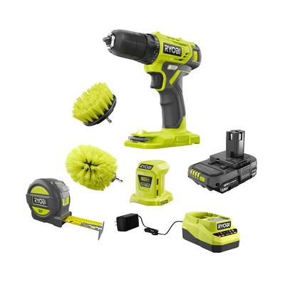 RYOBI ONE+ 18V Cordless Homeowner's Starter Kit w/Battery & Charger