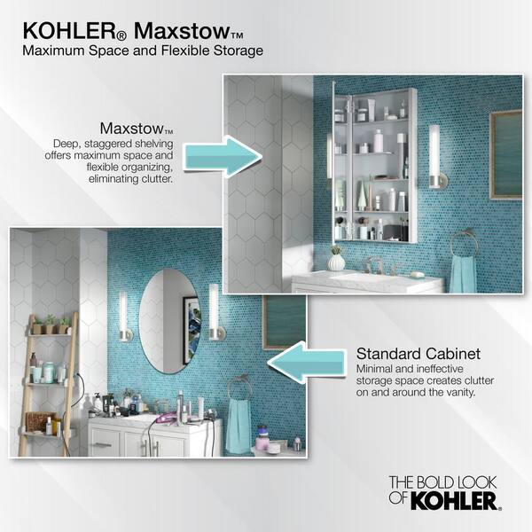 Kohler 15” x 24” maxstow popular medicine cabinet