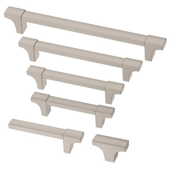 Liberty Modern Twist 5-1/16 in. (128 mm) Satin Nickel Cabinet Drawer Pull  P40021C-SN-CP - The Home Depot