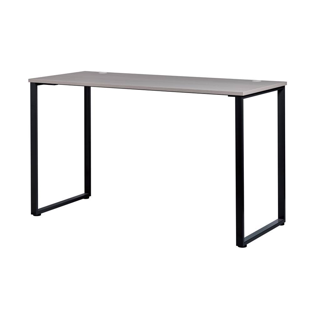 Black and Gray Elm Standing Desk with Drawer