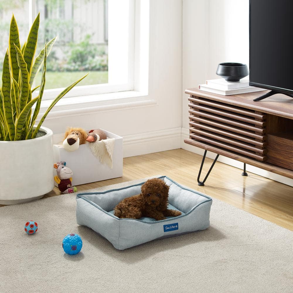 Arthur Extra Small Gray Elevated Outdoor Dog Bed