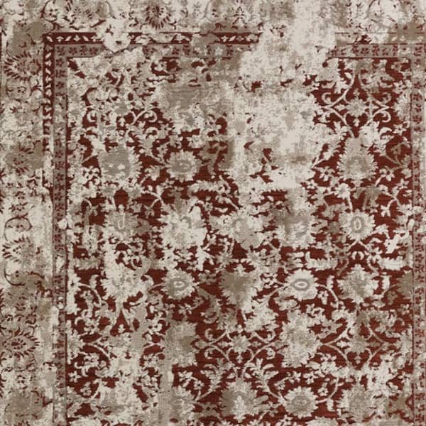 3 x 5 Red Oriental Runner Rug
