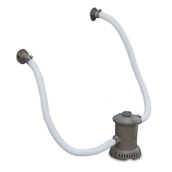 summer waves 12ft x 36in quick set above ground pool with pump