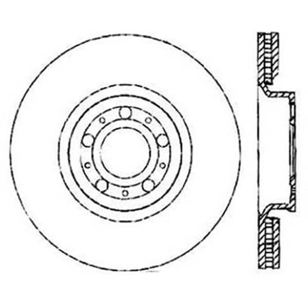 Centric Parts Disc Brake Rotor
