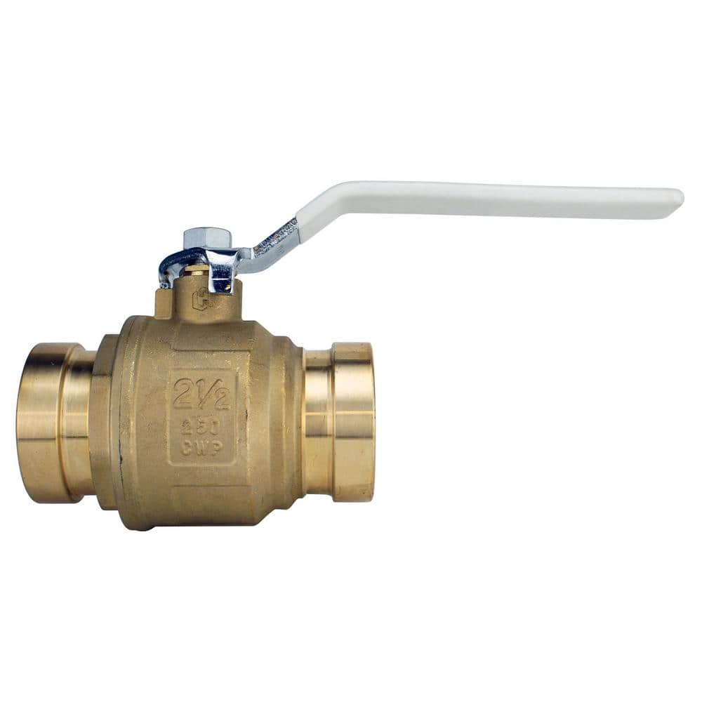 2-1/2 in. Brass Press x Press Full Port Ball Valve price history on PriceWatchPro