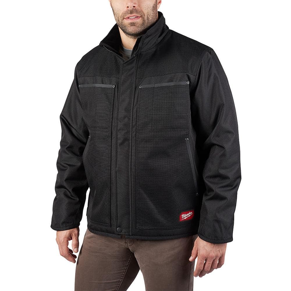 Milwaukee Men's Extra-Large Black GRIDIRON Traditional Jacket 253B