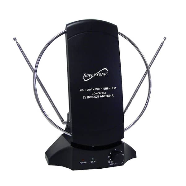 UHF/VHF HDTV Digital Amplified Indoor Antenna
