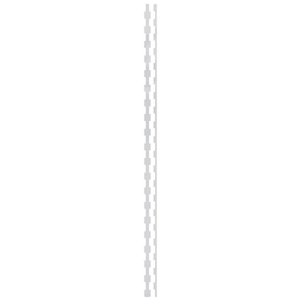 Midland 0.125 in. T x 0.17 ft. W x 8 ft. L White Acrylic Resin Decorative Wall Paneling 30-Pack price history on PriceWatchPro