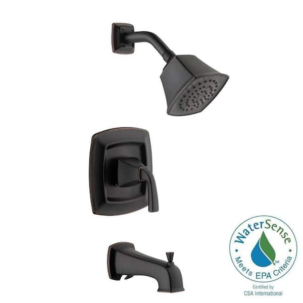 Pegasus Mason Single-Handle 1-Spray Tub and Shower Faucet in Bronze (Valve Included)