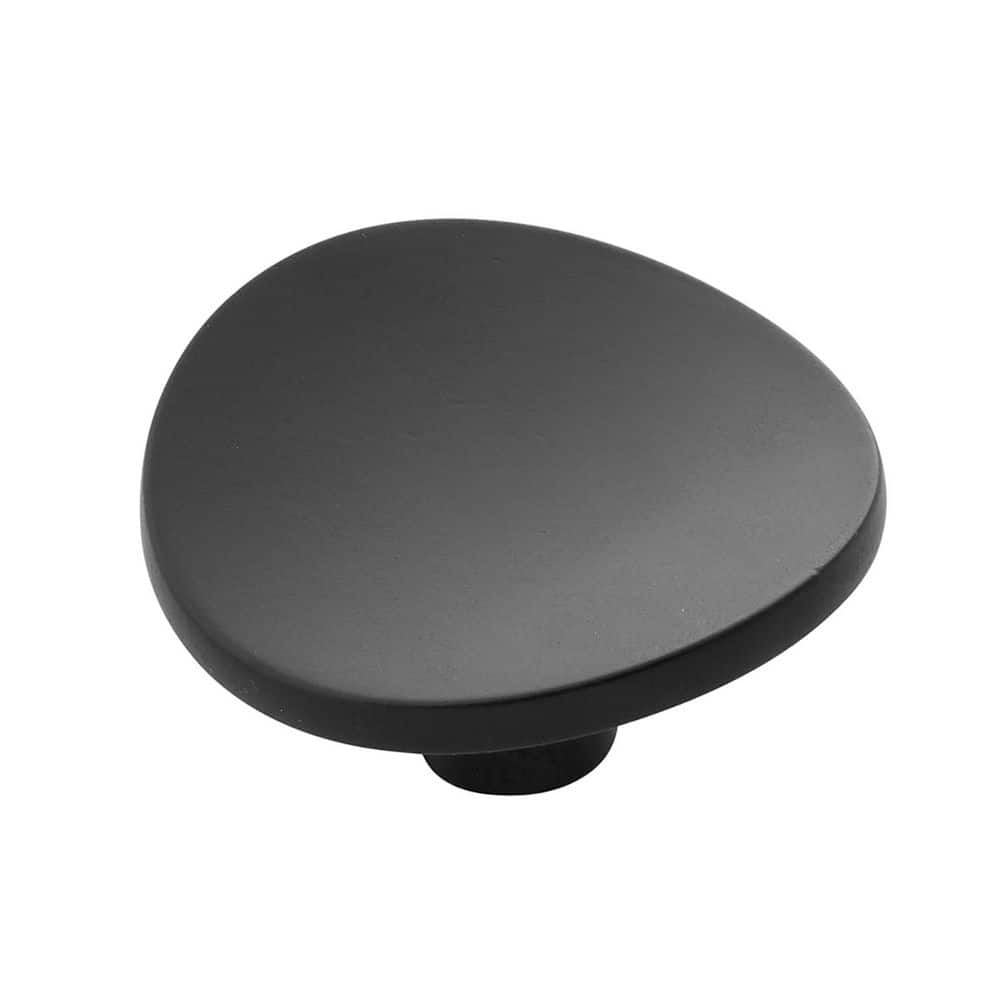 Vale Collection Knob 1-3/4 in. Diameter Matte Black Round Cabinet Knob price history on PriceWatchPro
