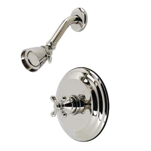 Metropolitan Single Handle 1-Spray Shower Faucet 1.8 GPM with Corrosion Resistant in Polished Nickel