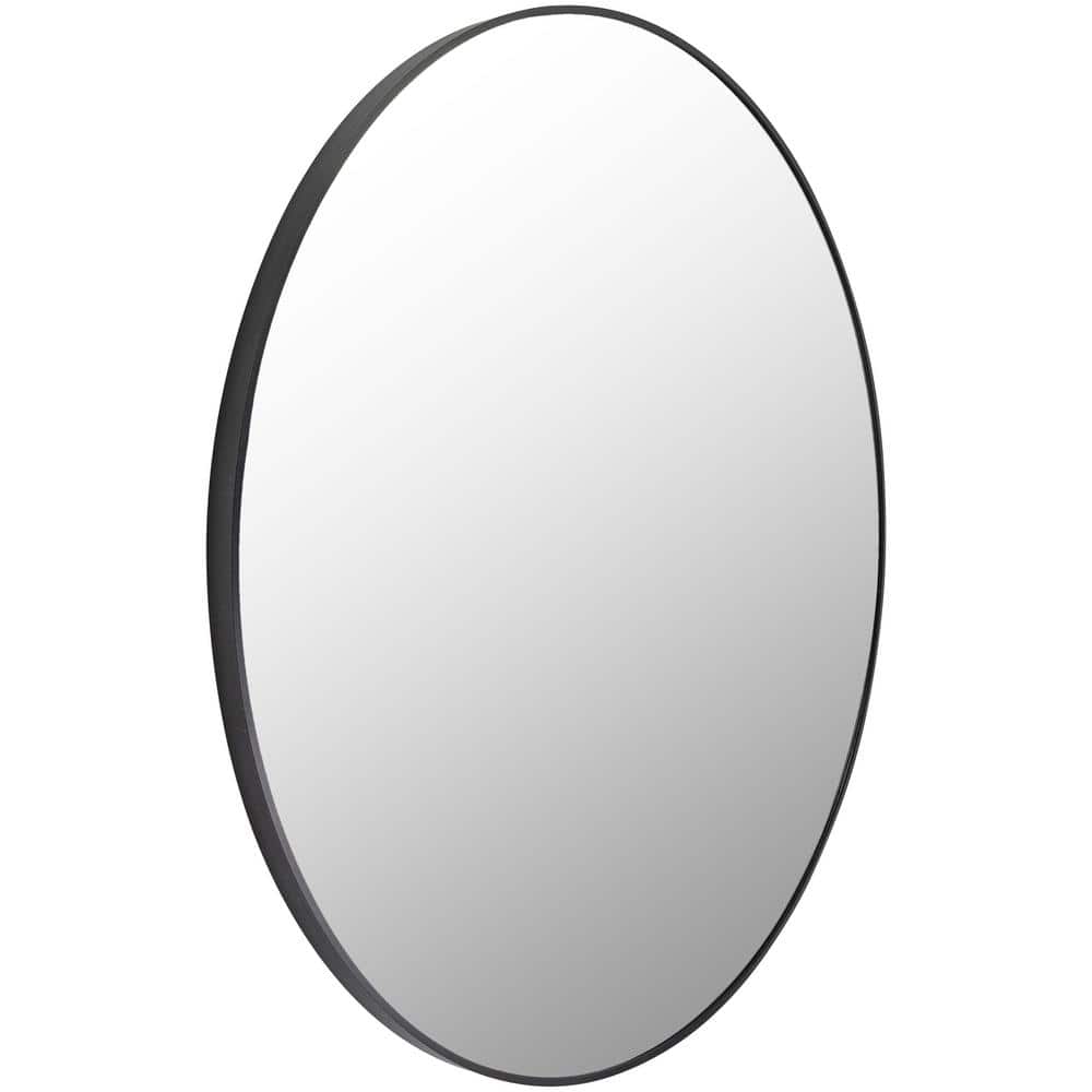 Rectangular Silver and Gold Aluminum Wall Mirror
