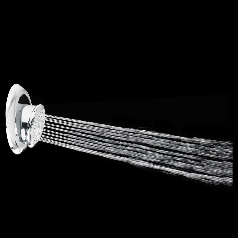 Polished Chrome Round 3-Spray Body Shower Jet