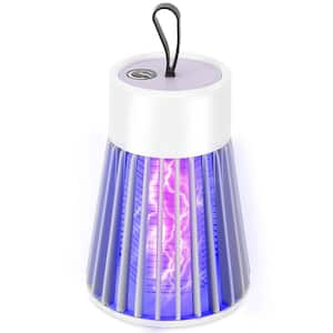 Portable LED Light Fly Trap Catcher Electric Bug Zapper Mosquito Insect Killer Lamp