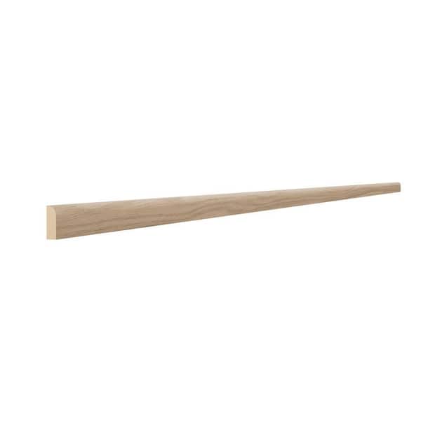 Sinclair 91.5 in. W x 0.19 in. D x 0.75 in. H Scribe Molding in Shaker Light Oak