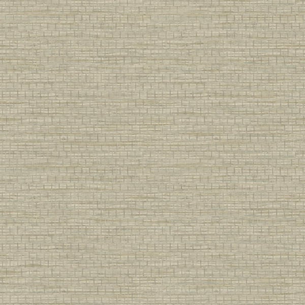 Chesapeake 8 in. W x 10 in. L Green Plaited Grass Sage Wallpaper Sample