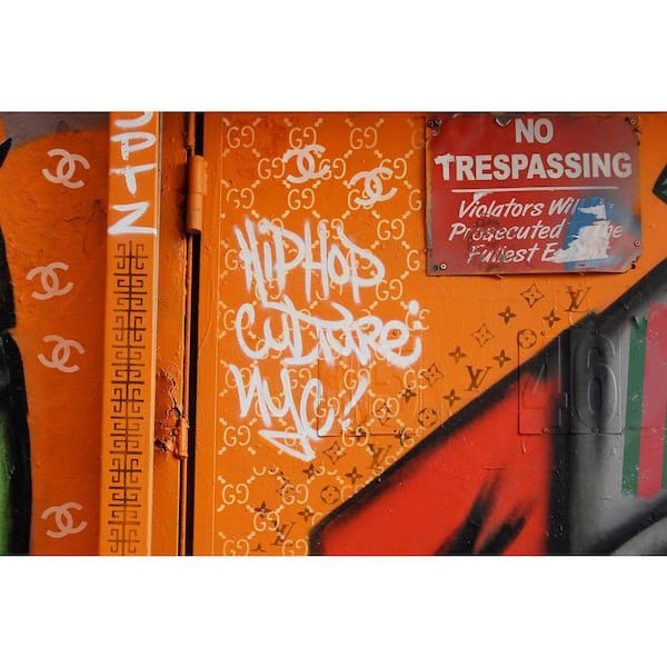 VENICE BEACH Collections Hip Hop Couture by Grotto Studios 1 Piece Unframed Graphic Print Abstract Poster Art Print 24 in. x 36 in.