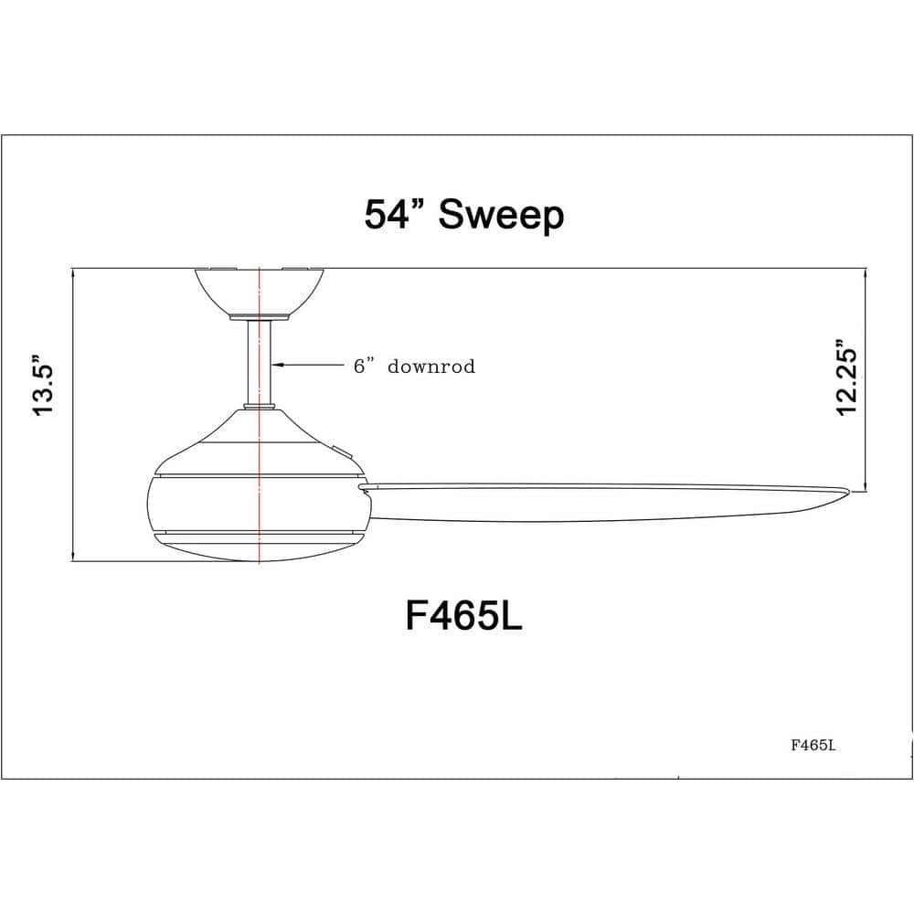 54" Smart LED Ceiling Fan in Oil Rubbed Bronze with Etched Opal Glass