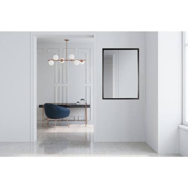 Mirrorize Canada 35 In X 24 Black, Home Depot Wall Mirrors Canada