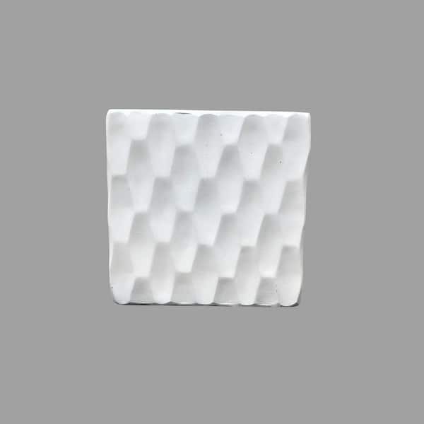 KANTE Medium 12 in. Tall Pure White Lightweight Concrete Retro Square Outdoor Planter