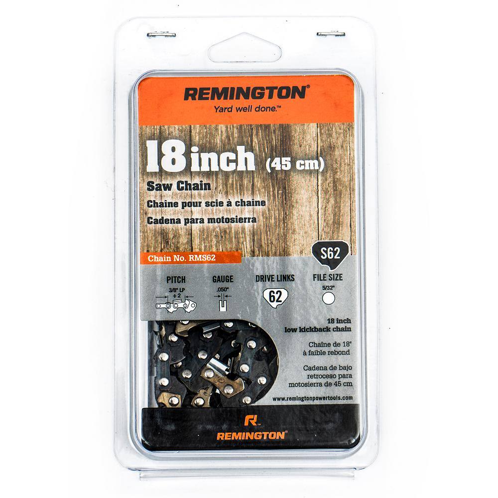 UPC 037049961184 product image for Remington S62 18 in. Chainsaw Chain | upcitemdb.com