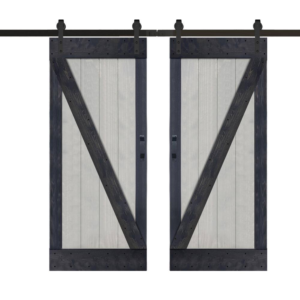 ISLIFE Z Series 72in. X 84in. French Gray/Carbon Gray Finished DIY