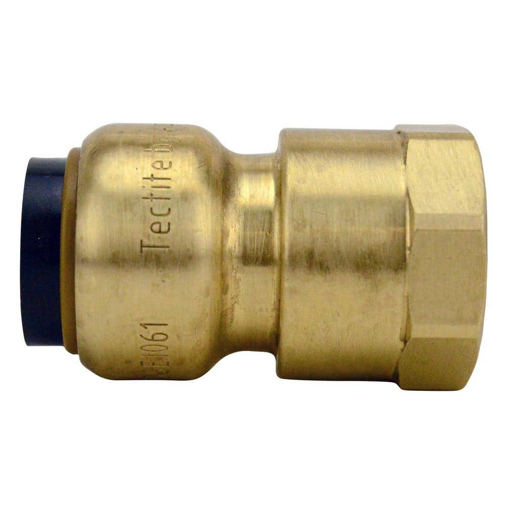 1/2 in. Brass Push-to-Connect x Female Pipe Thread Adapter price history on PriceWatchPro