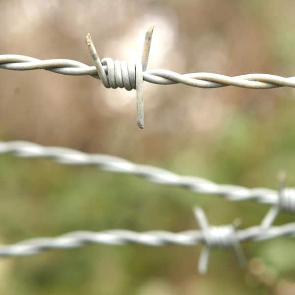 One Roll of Rusty Barb Wire < Farm Fresh > 8 ft. 