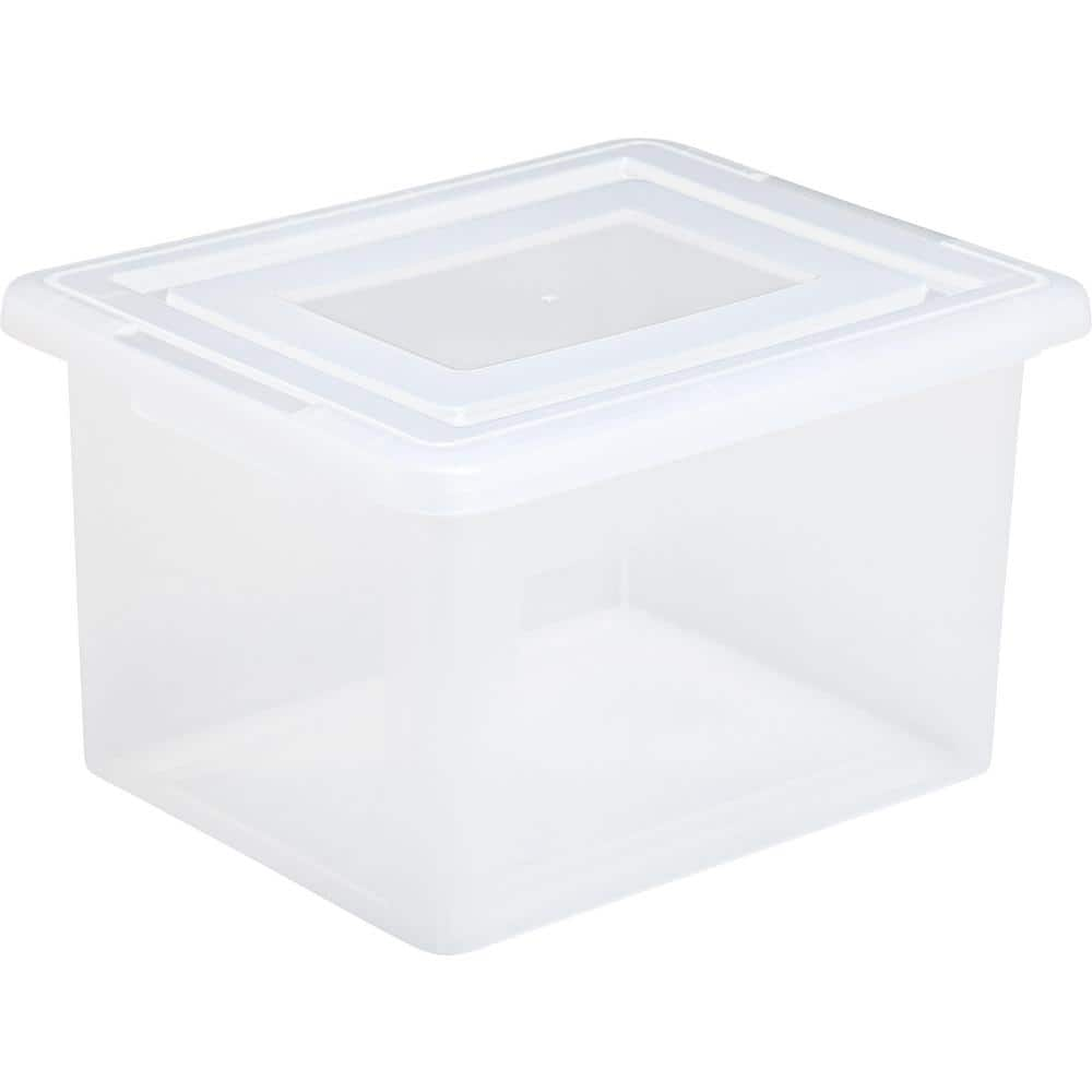 UPC 762016443058 product image for 42 Qt. Letter/Legal Size File Storage Box in Clear | upcitemdb.com