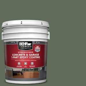5 gal. #PPU11-01 Royal Orchard Self-Priming 1-Part Epoxy Satin Interior/Exterior Concrete and Garage Floor Paint