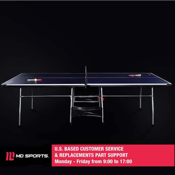 MD Sports Official Size 15 mm 4 Piece Indoor Table Tennis