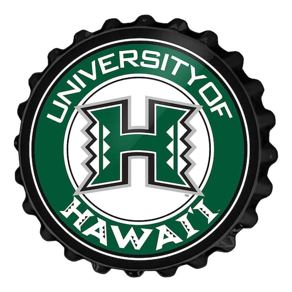 University of Hawaii logo with black straps and silicon grips – Hammah  Straps