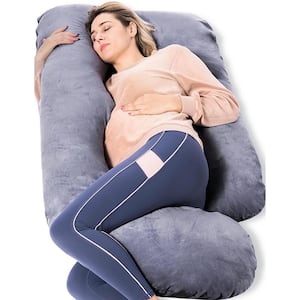 Full Body Contour U Pillow with Removable Cover