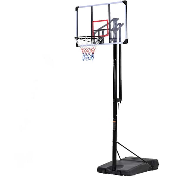 TIRAMISUBEST T-Goals Advanced Edition Portable Basketball Hoop Height Adjustable 7.5 ft. to 10 ft. Exclusive for Basketball Events