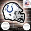 Evergreen Indianapolis Colts Helmet 19 in. x 15 in. Plug-in LED Lighted  Sign 8LED3813HMT - The Home Depot