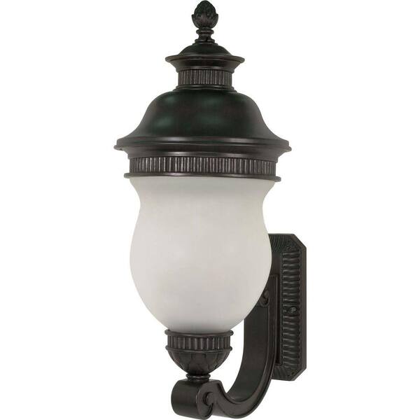 Glomar 3-Light Outdoor Chestnut Bronze Lantern