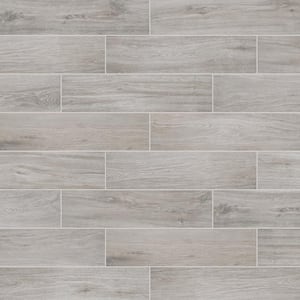 Chalet Greige 6 in. x 24 in. Porcelain Floor and Wall Tile (16 sq. ft./Case)