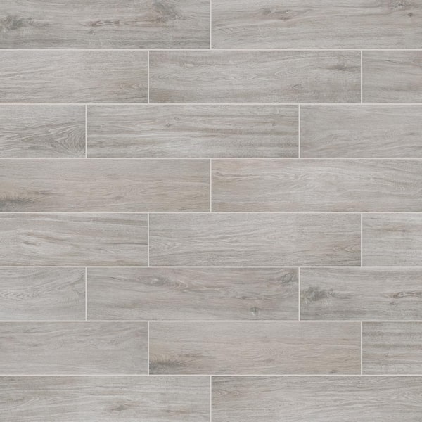 Florida Tile Home Collection Chalet Greige 6 in. x 24 in. Porcelain Floor and Wall Tile (960 sq. ft./Pallet)