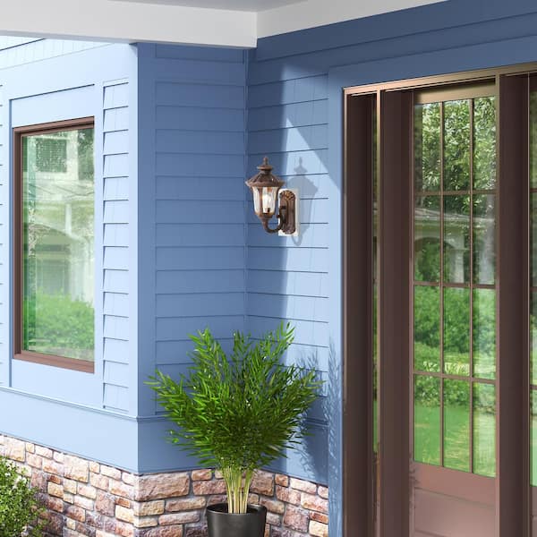 Oxford 1 Light Imperial Bronze Outdoor Wall Sconce