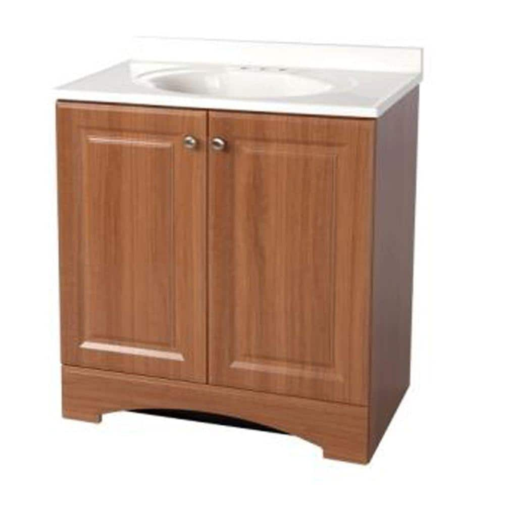 Reviews for Glacier Bay 30.5 in. W x in. H Freestanding Bath Vanity in ...