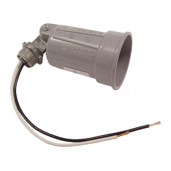 BELL N3R Gray Die-Cast Metal 75-150W PAR38 Lampholder