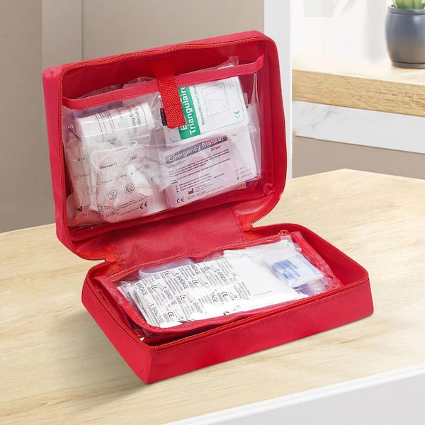 First Aid Kit 420 Pcs 600D Nylon Large Survival First Aid Bag Emergency Medical Supplies