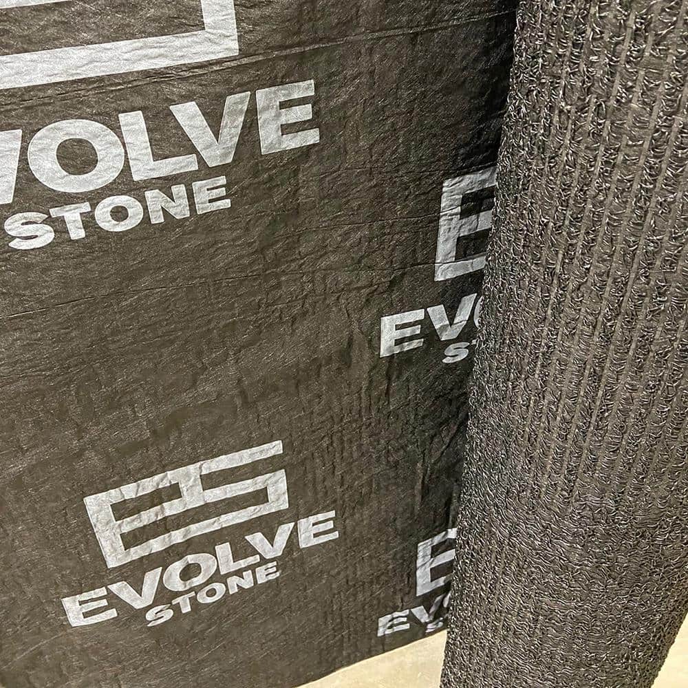 Evolve Stone Evolve Rainscreen 600 in. x 48 in. Faux Stone Siding Roll ...