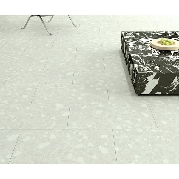 Crystal Ridge Stone 22 MIL x 12 in. W x 24 in. L Waterproof Click Lock Luxury Vinyl Plank Flooring(20.02 sq.ft/case)