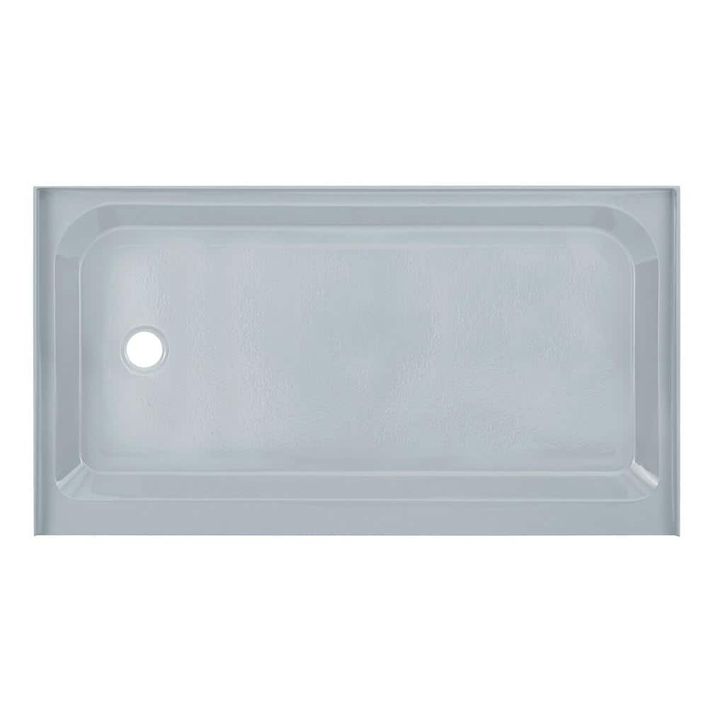 Swiss Madison Voltaire 60 In. L X 36 In. W Alcove Shower Pan Base With 