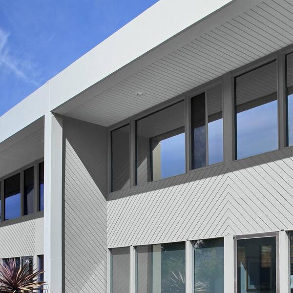 1 gal. #PPL-65 Silver Charm Satin Exterior Paint