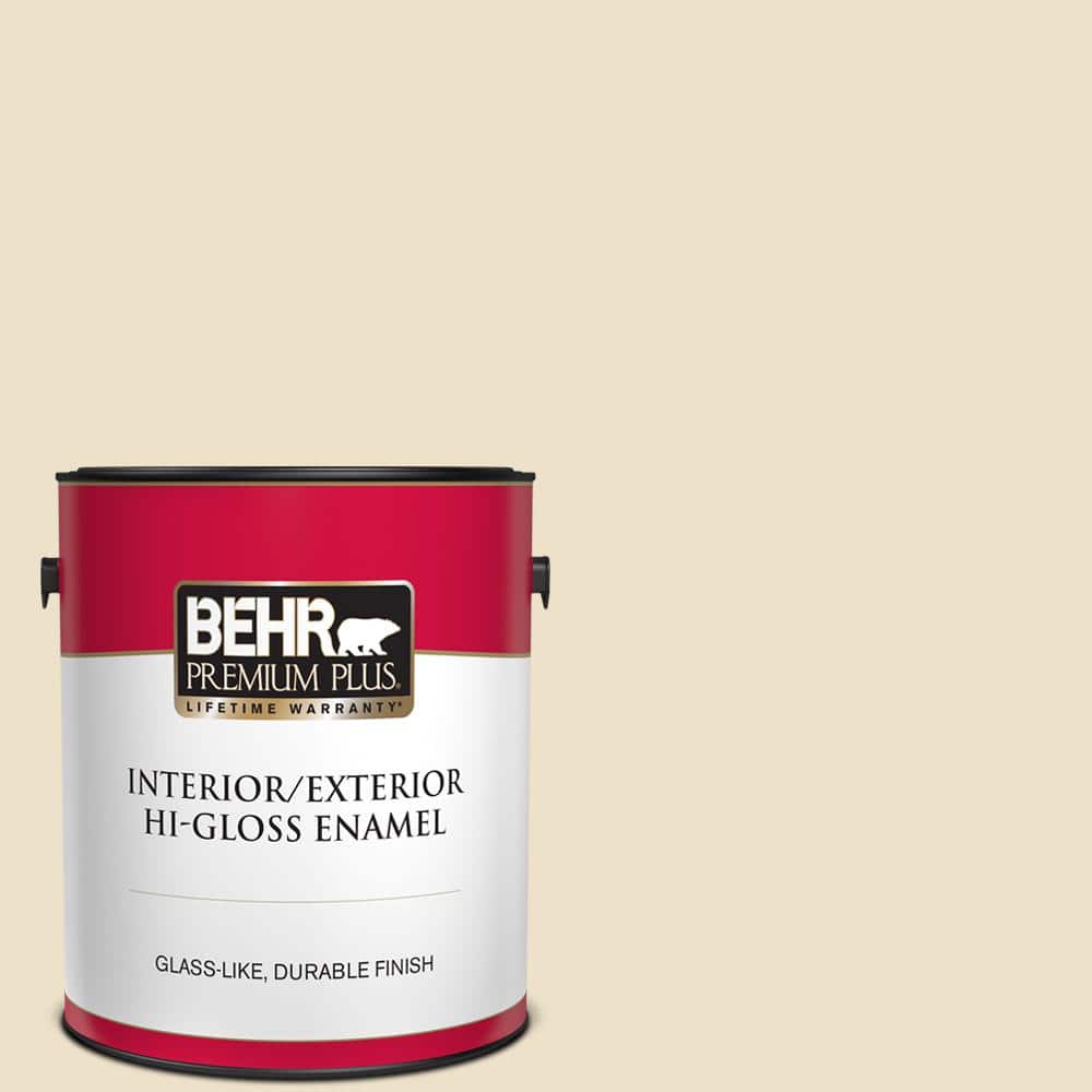 BEHR PREMIUM PLUS 1 gal. 740C2 Cozy Cottage HiGloss Enamel Interior/Exterior Paint 805001